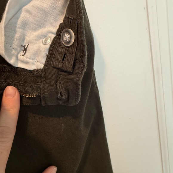 NWOT Boys Size 10 Old Navy Slim 360 Stretch Olive Pants with adjustable waist - Picture 7 of 7